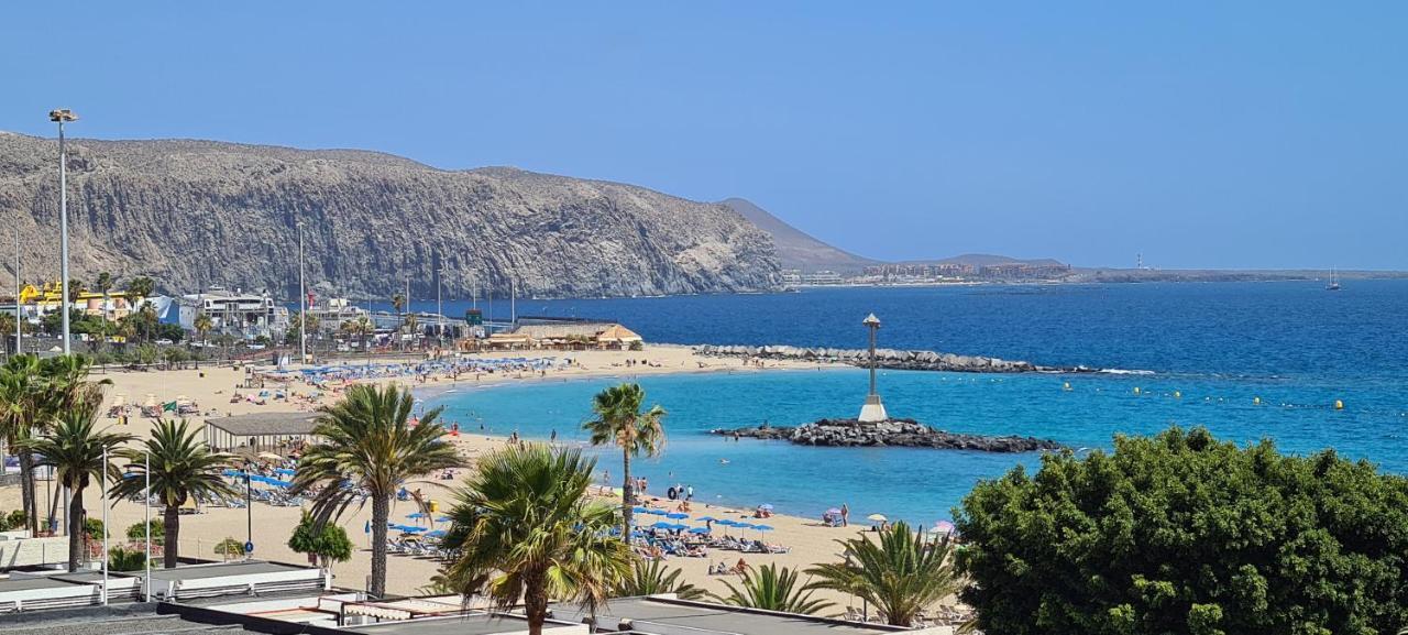 Апартаменты Torres Del Sol-La Perla Ocean View Лос Кристианос Экстерьер фото