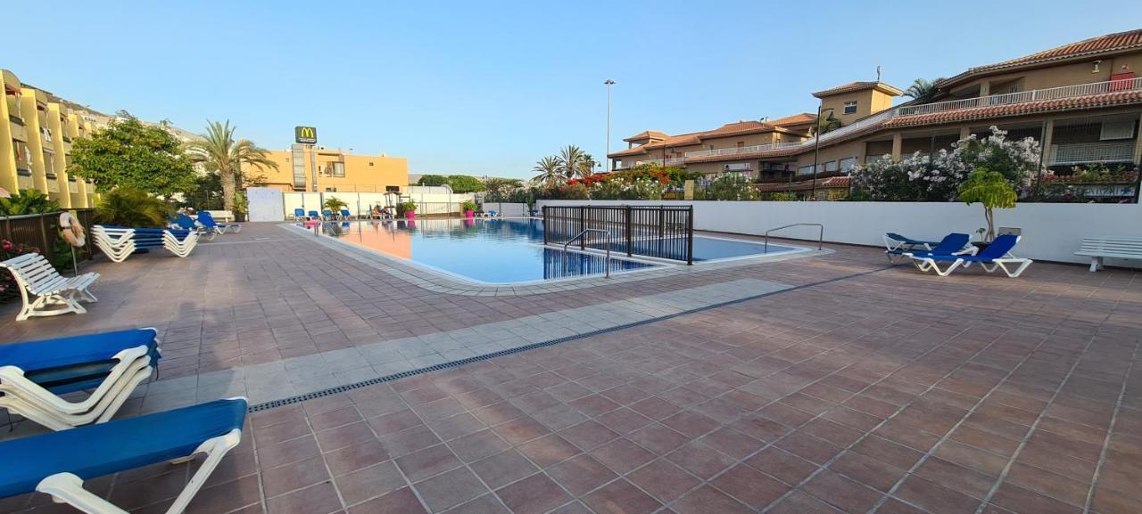Апартаменты Torres Del Sol-La Perla Ocean View Лос Кристианос Экстерьер фото