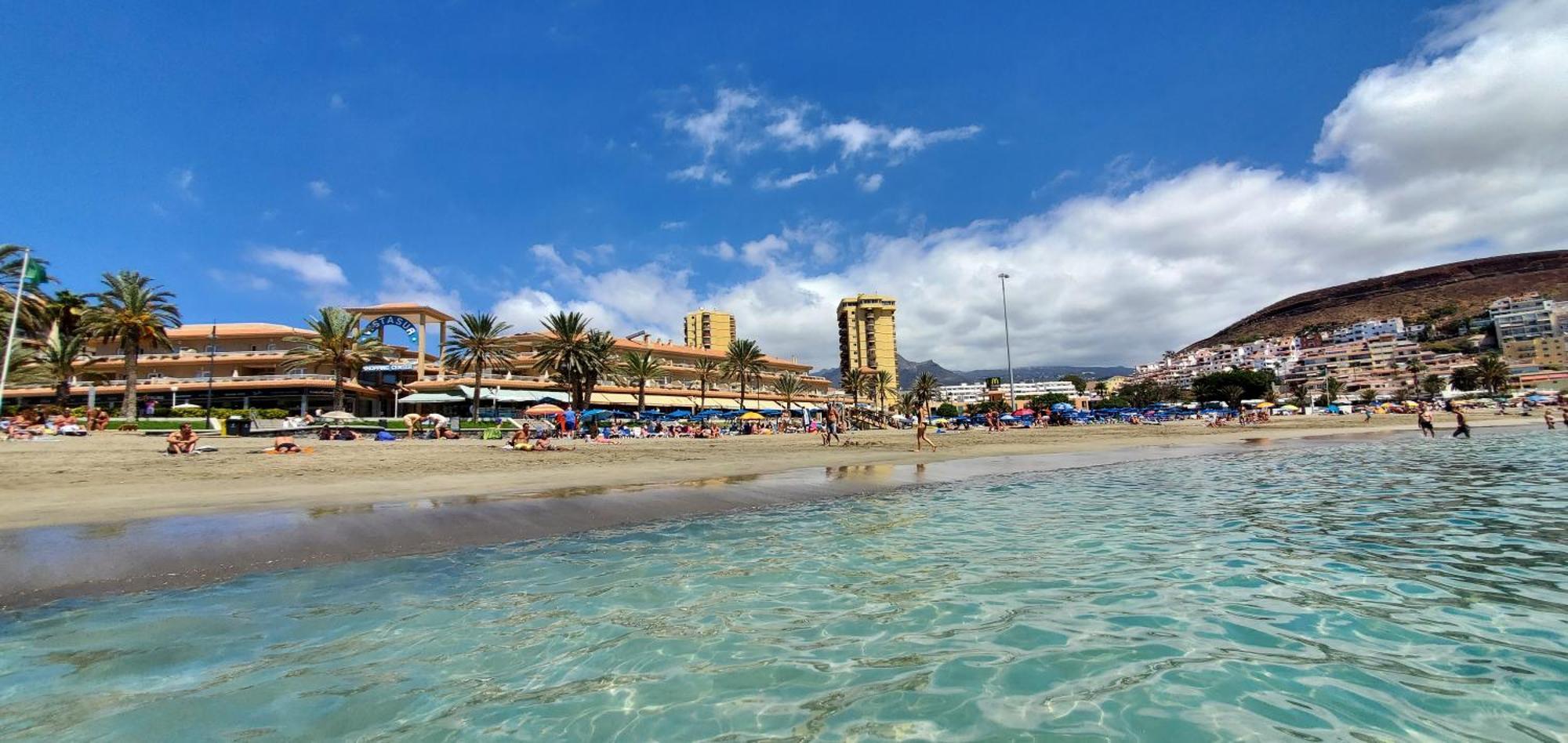 Апартаменты Torres Del Sol-La Perla Ocean View Лос Кристианос Экстерьер фото